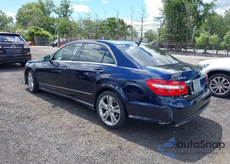 2013 Mercedes-Benz E 350 из США, поврежденный, VIN WDDHF5KB2DA692720